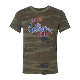 Coffee or Die T-Shirt - Camo