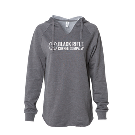 Ladies Beach Hoodie - Shadow Grey