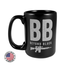 Beyond Black Ceramic Mug