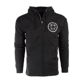 BRCC Vintage Logo Heavyweight Zip-Up Hoodie