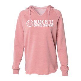Ladies Beach Hoodie - Dusty Rose
