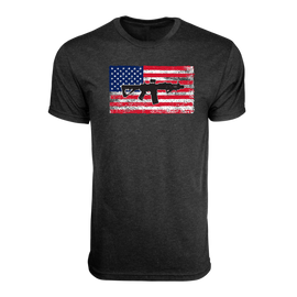 SBR Flag T-Shirt - Vintage Black