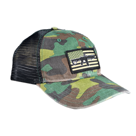 Unstructured Multicam Cap Subdued SBR Flag