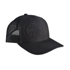 BRCC Reticle Logo Trucker Hat - Solid Black