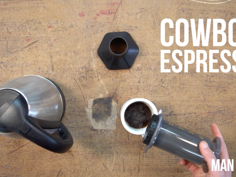 Man Hacks Aeropress