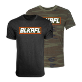 BLKRFL T-Shirt (ORG/WHT Logo)