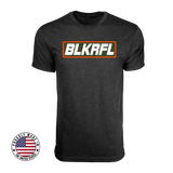 BLKRFL T-Shirt (ORG/WHT Logo)