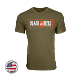 Arrowhead Logo T-Shirt - OR/WHT