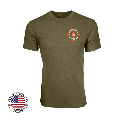 Arrowhead Logo T-Shirt - (ORG/WHT Logo)