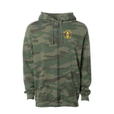 Sawtooth LC, Zip-Up Hoodie, FRST Camo