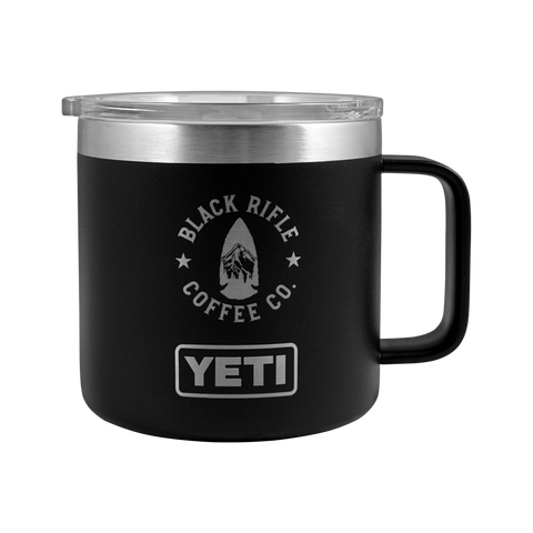 BRCC Arrowhead Logo Yeti Rambler 14 oz Mug