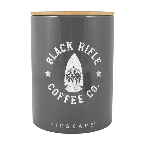 Gray Ceramic Airtight Container