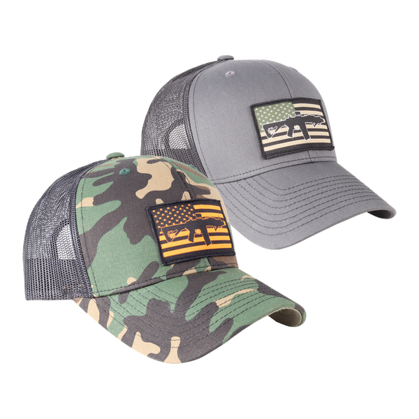 AR Flag Patch Trucker Hat