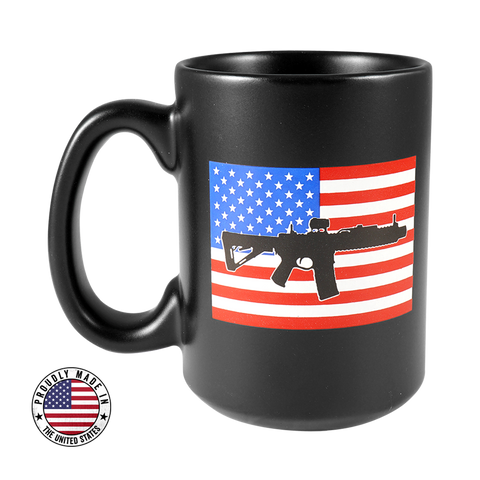 RWB AR Flag Ceramic Mug