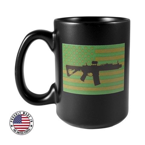 Subdued AR Flag Ceramic Mug