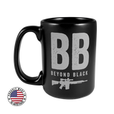 Beyond Black Ceramic Mug