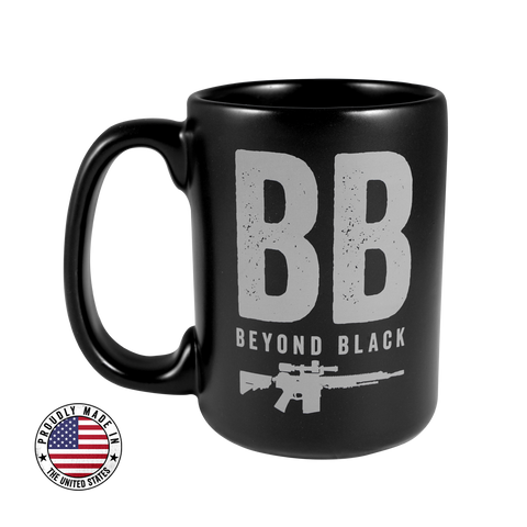 Beyond Black Ceramic Mug