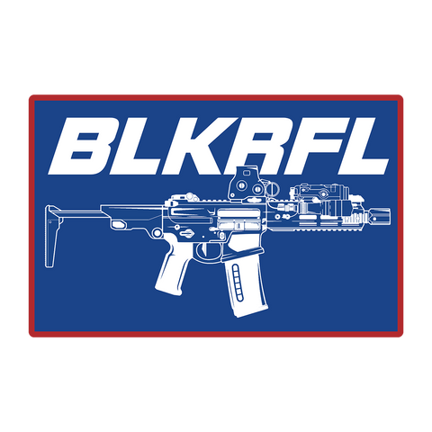 PVC BLKRFL Patch