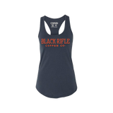 BRCC Antique Logo Ladies Tank Top - Indigo