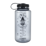 BRCC Nalgene, Arrowhead Logo, Gray with Black print, 32oz