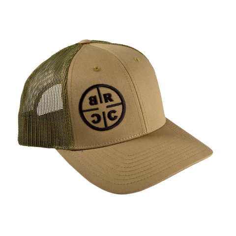 Low Profile Reticle Logo Hat - Loden