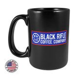 Reticle Optic Red White and Blue Mug