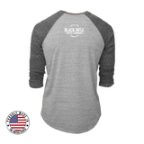 Blackbeard's Flag 3/4 Sleeve T-Shirt