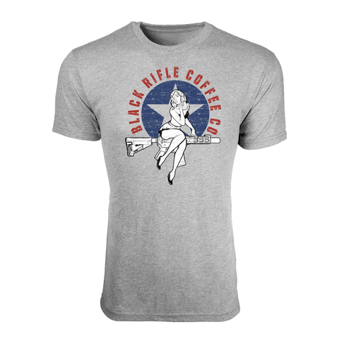 Coffee Bomber T-shirt - Premium Heather