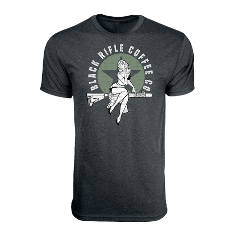 Coffee Bomber T-shirt - Vintage Black