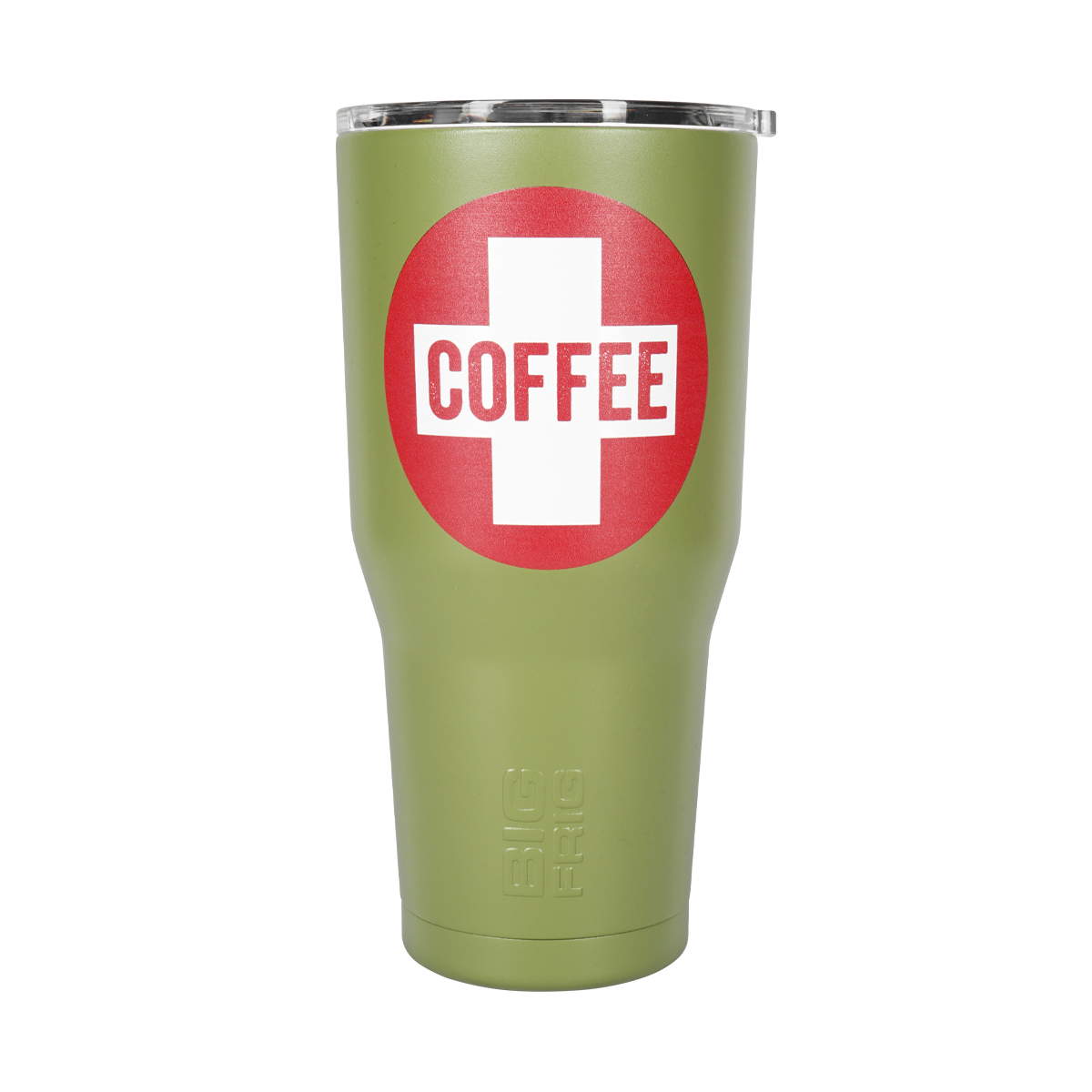 Shop our frontlines series Coffee Saves 30oz tumbler.