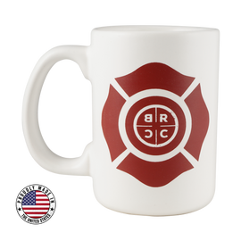Five Alarm White Mug