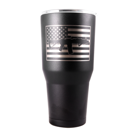 30oz SBR Tumbler - Black