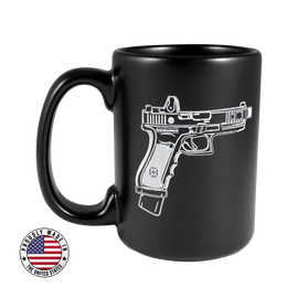 Glock Out Ceramic Mug