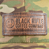 Leather Patch Trucker Hat - Multicam w/Black Mesh