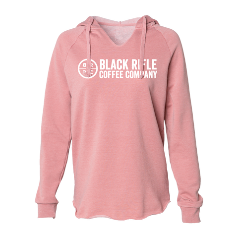 Ladies Beach Hoodie - Dusty Rose