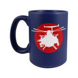 American Gunrise Blue Mug