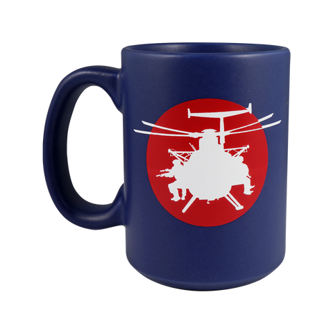 American Gunrise Blue Mug