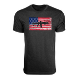 SBR Flag T-Shirt - Vintage Black