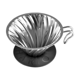 Hario V60 Metal Coffee Dripper 02 Silver