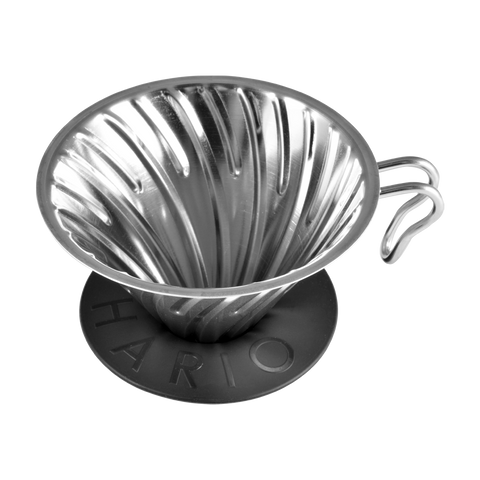 Hario V60 Metal Coffee Dripper 02 Silver