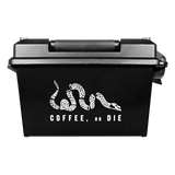 Coffee Or Die Snake Ammo Can