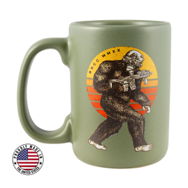 Tactisquatch Green Mug