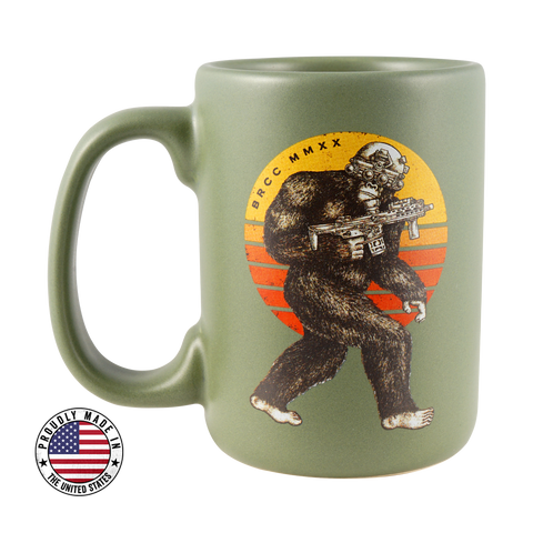 Tactisquatch Green Mug