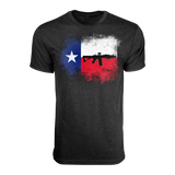 Texas SBR Flag Shirt - Black