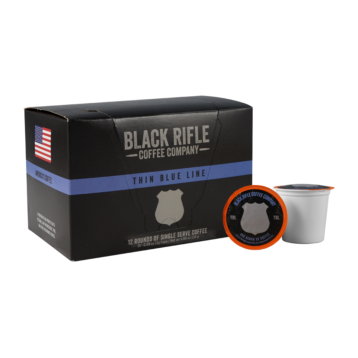 Thin Blue Line Coffee Rounds