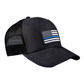 Thin Blue Line Flag Patch Hat