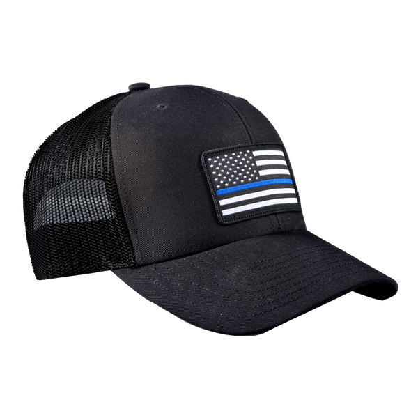 Thin Blue Line Flag Patch Hat