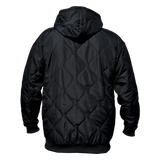 Solid Black Poncho Liner Hoodie