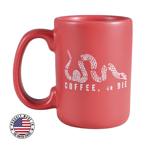 "Coffee or Die" Tall Ass Mug